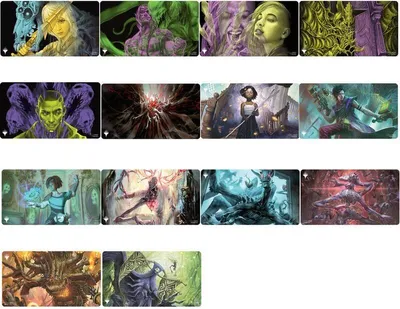 Produktbild von MTG Spielmatte - Ultra Pro - Duskmourn, Version:Version 1