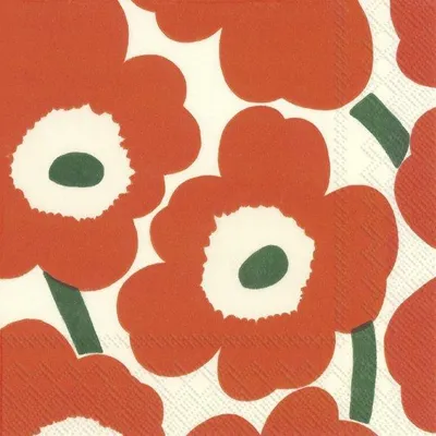 Produktbild von UNIKKO Orange Green Lunch-Servietten L 552621