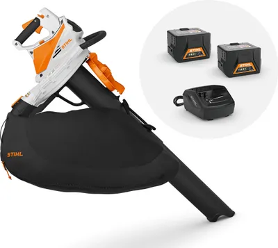 Produktbild von AKKU SAUGHÄCKSLER STIHL SHA 56 - AK-SYSTEM mit 2X AK20 akku und ladegerät, Laubbläser, Blasgeräte