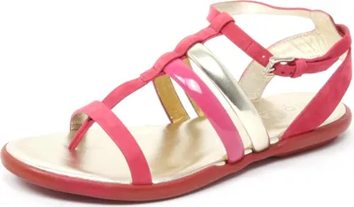 Zdjęcie produktu dla B4699 infradito donna HOGAN IBIZA scarpa fucsia/platino shoe flip flop woman