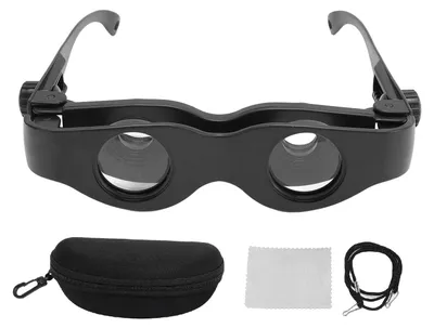 Obrázek produktu pro Dalekohled pro rybaření Brýle 3násobné zvětšení Nastavitelné zaostření HD objektiv Ergonomická nosní podložka Pozorování ptáků