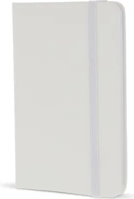 Produktbild von Notizbuch / DIN A6 / 192 S. / liniert / PolyurethanHardcover / Farbe: weiß