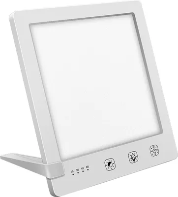 Produktbild von Lichttherapielampe – 10.000 Lux Weißlicht + 650 nm Rotlicht, 3 Lichtmodi, Augenschutz + USB-C-Anschluss, UV-frei + Timer