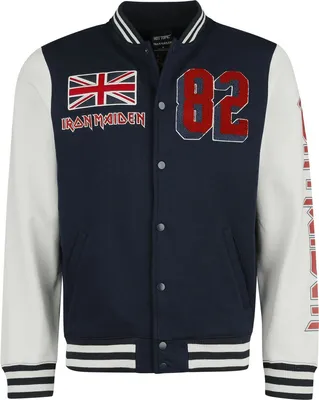 Produktbild von Iron Maiden Collegejacke Herren NOTB Coaches multicolor XL