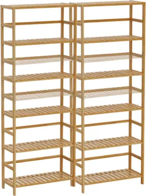 Immagine prodotto di Portavasi Fioren – Portavasi in bambù – 161 cm – Per interni ed esterni – Scaffale per piante – 6 ripiani