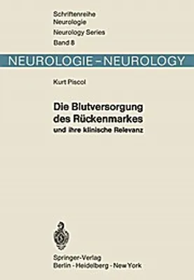 Produktbild von Die Blutversorgung des Rückenmarkes und ihre klinische Relevanz