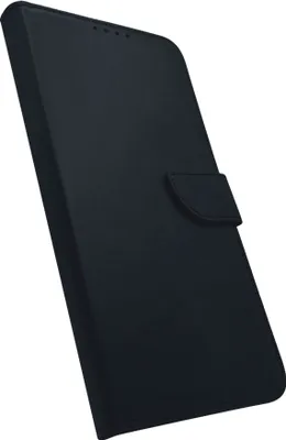 Produktbild von Buch Tasche "Smart" kompatibel mit Realme 8 / 8 Pro Handy Hülle Brieftasche mit Standfunktion, Kartenfach Schwarz