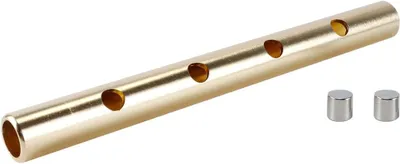 Productafbeelding van Magician newton nightmare gimmick gravity defying close - Up Magic Trick met metalen gewicht Gouden aluminium buis