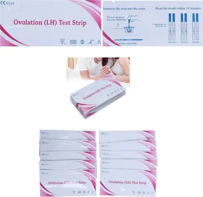 Produktbild von 20 Lh Ovulationsteststreifen Eisprung Urin Teststreifen Lh Tests Streifen Kit Erste