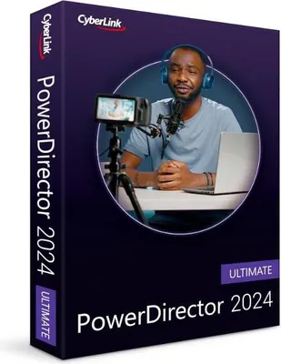 Produktbild von CyberLink PowerDirector 2024 Ultimate | Pro-Level and Easy-to-Use Video Editing