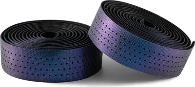 Immagine prodotto di Rockbros Fascia manubrio in silicone perforato con effetto camaleonte - Viola
