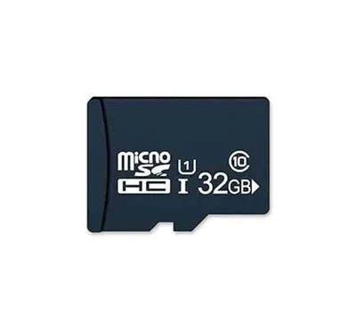 Produktbild von MicroSD Karte 32 GB mit SD Adapter – Speicherkarte für Smartphone, Kamera, Überwachungskamera & Kinderkamera - MicroSD