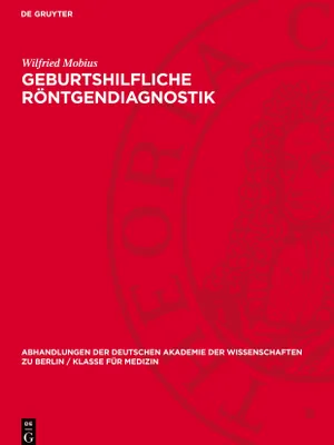 Produktbild von Geburtshilfliche Röntgendiagnostik