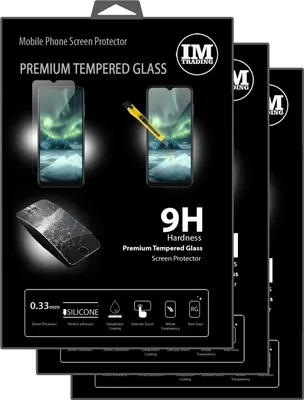 Produktbild von 3X Panzer Schutz Glas 9H Tempered Glass Display Schutz Folie Display Glas Screen Protector kompatibel mit Nokia 6.3