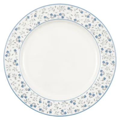 Produktbild von Greengate Florali Speiseteller white 25,6 cm