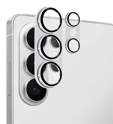Produktbild von Kamera Schutzglas Linsenschutz für Samsung Galaxy S26 Ultra 9H Hartglas Silber