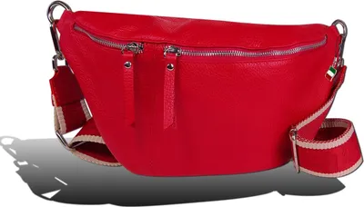 Produktbild von Gürteltasche rot Florence Tasche Tragegurt passend Leder D2OTF821R