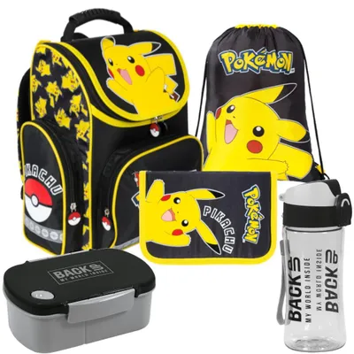 Produktbild von Pokemon Pikachu St. Majewski 5-teiliges Schulset