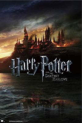 Harry Potter Poster Hogwarts Deathly Hallows