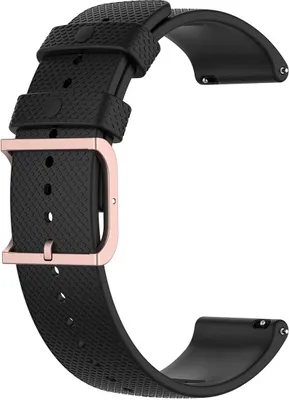 Produktbild von BStrap Silicone Rain Armband für Samsung Galaxy Watch 3 41mm, black