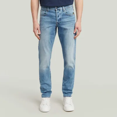 Image de G-STAR RAW, jean pour homme, modèle 3301, coupe droite fuselée