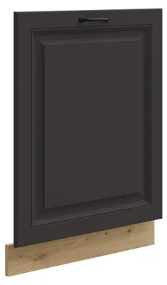 Produktbild von Frontblende für vollintegrierten Geschirrspüler 60 cm Stilo Grau + Eiche Artisan