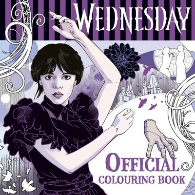 Produktbild von Wednesday: Official Colouring Book