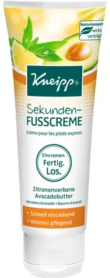 Produktbild von Kneipp Sekunden Fusscreme Zitrone & Avocado (75ml Tube)