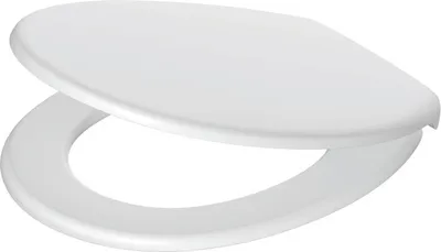 Produktbild von Sanibel 1001 WC-Sitz m.Deckel weiß mit Edelstahlbefestigung
