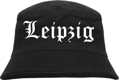 Produktbild von Leipzig Bucket Hat - Fischerhut S/M Schwarz