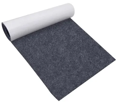Imagen del producto de Cinta de fieltro autoadhesiva, 3 mm de grosor, 40 x 220 cm, para proteger muebles y suelos