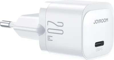 Immagine prodotto di Joyroom Mini caricatore veloce Usb C 20W Pd Bianco