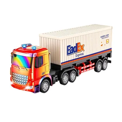 Produktbild von RC-LKW RC LKW mit Anhänger, Ferngesteuerter Truck mit Container