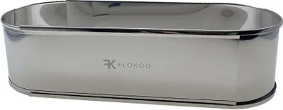 Produktbild von Sloffenring aus Edelstahl – verstellbar von 27 bis 40 cm – FLOKOO – ideal für Obst- und Sahnetorten – einfache Handhabung