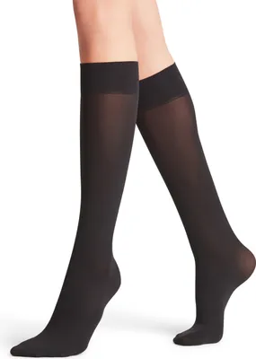 Produktbild von FALKE Pure Matt 50 DEN Feinkniestrümpfe Damen black 39-42