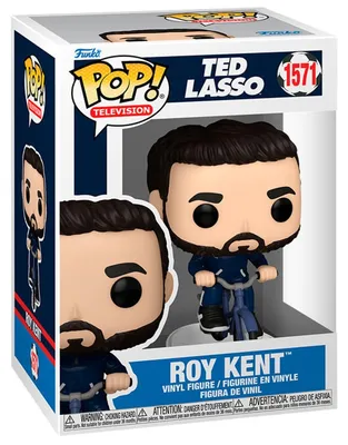 Image de Figurka Winylowa Ted Lasso POP! - Roy Kent na rowerze, 9 cm, Funko