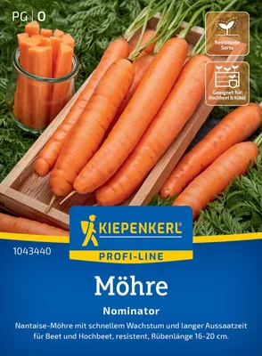 Artikelbild 2 von 'Möhre Nominator F1' aus der Kategorie Möhrensamen