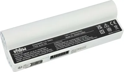 Produktbild von vhbw Akku Ersatz für Asus AL22-703 für Notebook (4400 mAh, 7,4 V, Li-Ion)