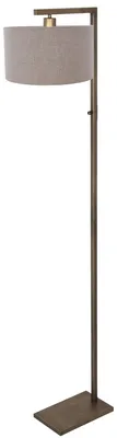 Immagine prodotto di Lampada da terra - bronzo - Stang - lino metallo - Ø 160cm - E27 - 4897BR - Steinhauer