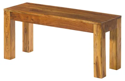 Immagine prodotto di MASSIVMOEBEL24 | OXFORD #12 Panca in legno di acacia - laccato / miele 100x35x45