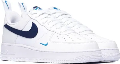Produktbild von Nike Air Force 1 Low White Light Photo Blue Deep Royal Blue - EU 49.5