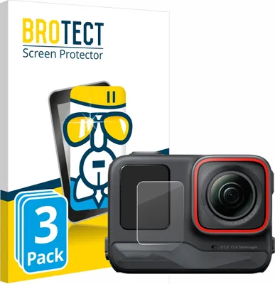 Produktbild von 3x BROTECT Schutzglas für Insta360 Ace Pro (Vorderes Display) Schutzfolie Panzer Folie Glas Display Schutz klar
