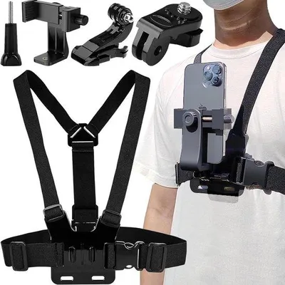 Image de Support de caméra vidéo avec fixation à vis et sangle