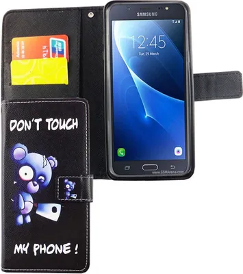 Produktbild von Handyhülle Tasche für Handy Samsung Galaxy J7 2016 Bär mit Beil