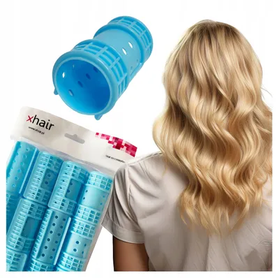 Produktbild von xhair Große Haarwickler 32mm mit Klickverschluss für Locken