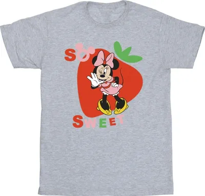 Produktbild von Disney - "So Sweet Strawberry" T-Shirt für Herren BI42340 (XXL) (Grau)