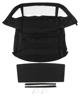 Immagine prodotto di Capote per cabriolet con finestrini, taglio preciso, ricambio per Mercedes-Benz R107 280SL, 350SL, 380SL, 450SL, 560SL, 500SL, RDSTR