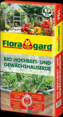 Produktbild von Floragard  Hochbeet- und Gewächshauserde 70 L