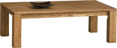 Produktbild von Beistelltisch Couchtisch teilmassiv Farbe: Braun 39x120x75 cm