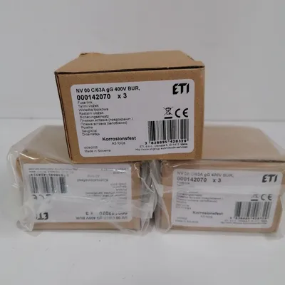 Immagine prodotto di Fusibile NH00C 50A gG ETI 004181211